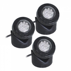 Комплект подводных светильников Pond Light PL1LED-3, 4 цветных фильтра