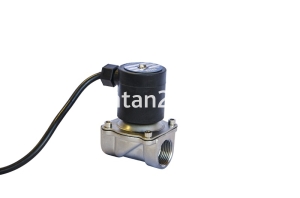 Быстродействующий электромагнитный клапан, IP68, DN25, 12B DC, ЭМК-1"-12В, нерж. сталь Быстродействующий электромагнитный клапан, IP68, DN25, 12B DC, ЭМК-1"-12В, нерж. сталь