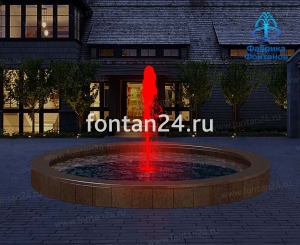 Фонтан для города "Мелодия малая" ø=4,5 м