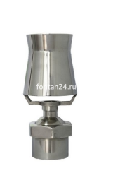 Фонтанная насадка Каскад 1½", 67 мм, нержавеющая сталь