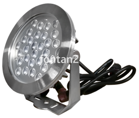 Подводный сверхмощный, светодиодный прожектор DMX (RGB-in-ONE), 30-диодный, 24VDC, угол свечения 25, LED30D.25-45W24V.DC-DMX-RGB-B Подводный сверхмощный, светодиодный прожектор DMX (RGB-in-ONE), 30-диодный, 24VDC, угол свечения 25, LED30D.25-45W24V.DC-DMX-RGB-B